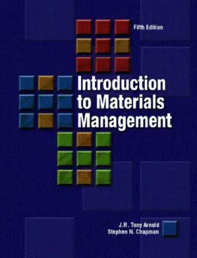 Couverture du produit · Introduction to Materials Management: International Edition