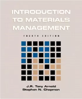 Couverture du produit · Introduction to Materials Management: International Edition