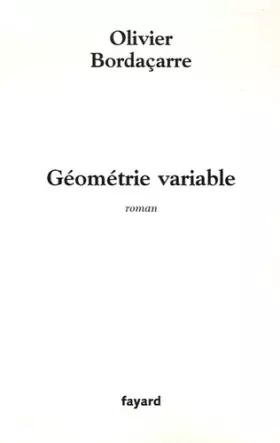 Couverture du produit · Géométrie variable