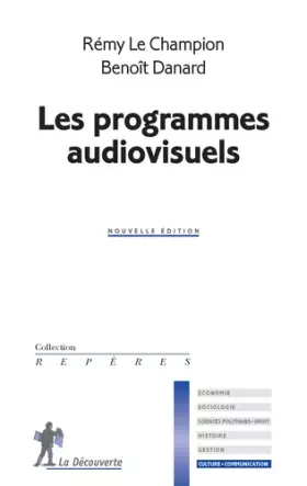 Couverture du produit · Les programmes audiovisuels