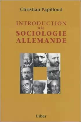 Couverture du produit · Introduction à la sociologie allemande