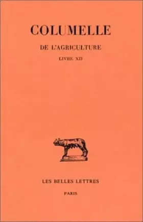 Couverture du produit · De l'Agriculture, livre XII : De l'intendante
