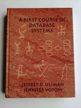 Couverture du produit · A First Course in Database Systems