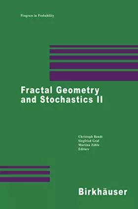 Couverture du produit · Fractal Geometry and Stochastics II