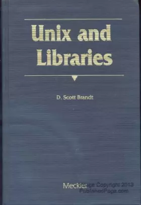 Couverture du produit · Unix and Libraries