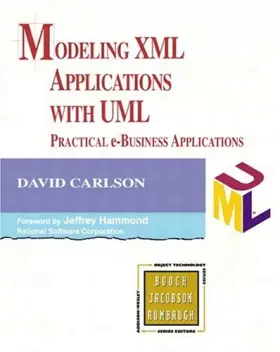 Couverture du produit · Modeling XML Applications with UML (Object Technology Series)