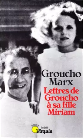 Couverture du produit · Lettres de Groucho à sa fille Miriam