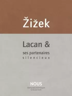 Couverture du produit · Lacan et ses partenaires silencieux
