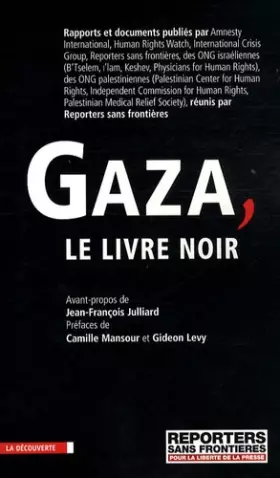Couverture du produit · Gaza, le livre noir