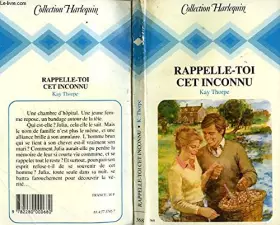 Couverture du produit · Rappelle-toi cet inconnu (Collection Harlequin)