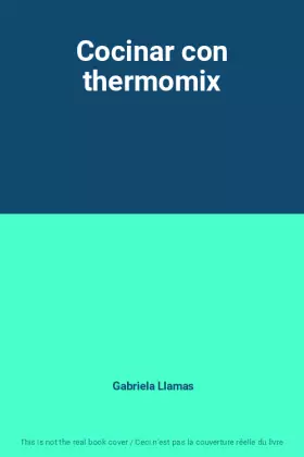 Couverture du produit · Cocinar con thermomix