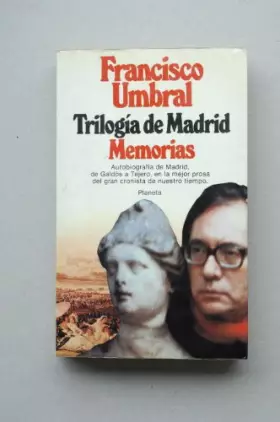 Couverture du produit · Trilogia de Madrid. memorias