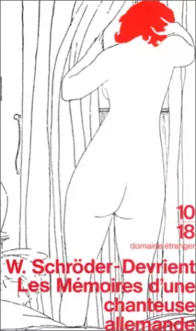 Couverture du produit · Memoires d une chanteuse allemande