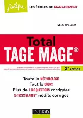 Couverture du produit · Total TAGE MAGE®- 2e éd.