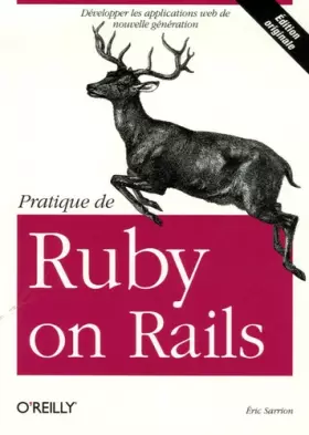 Couverture du produit · Pratique de Ruby on Rails