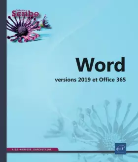 Couverture du produit · Word - versions 2019 et Office 365