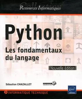 Couverture du produit · Python - Les fondamentaux du langage [Nouvelle édition]