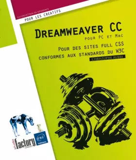 Couverture du produit · Dreamweaver CC pour PC/Mac - Pour des sites full CSS conformes aux standards du W3C