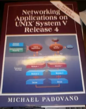 Couverture du produit · Networking Applications on Unix System V Release 4
