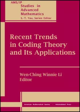 Couverture du produit · Recent Trends in Coding Theory and Its Applications