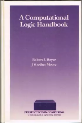 Couverture du produit · The Computational Logic Handbook