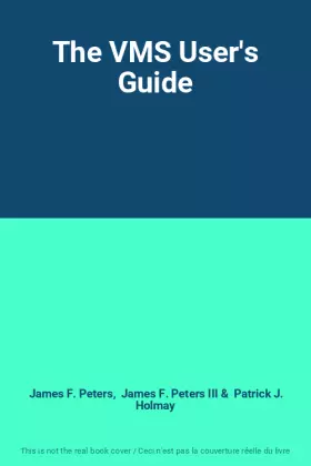 Couverture du produit · The VMS User's Guide