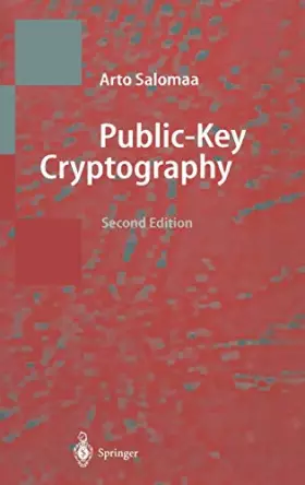 Couverture du produit · Public-Key Cryptography