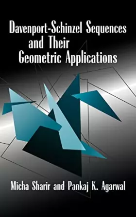 Couverture du produit · Davenport–Schinzel Sequences and their Geometric Applications