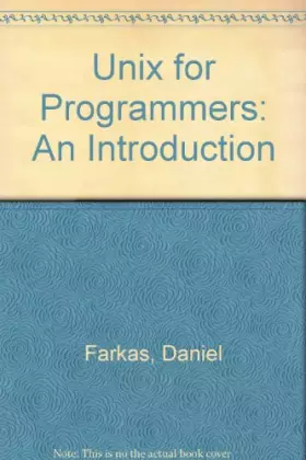Couverture du produit · Unix for Programmers: An Introduction