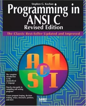 Couverture du produit · Programming in ANSI C