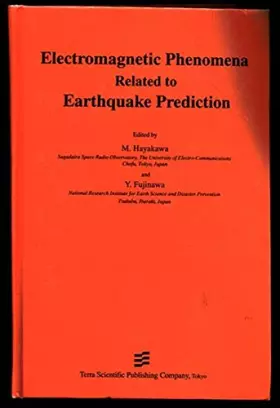 Couverture du produit · Electromagnetic Phenomena Related to Earthquake Prediction