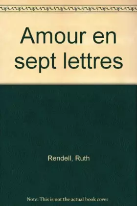 Couverture du produit · Amour en sept lettres