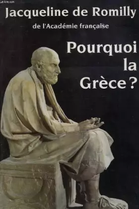 Couverture du produit · Pourquoi la grece?