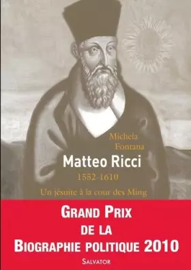 Couverture du produit · Matteo Ricci. Un jésuite à la cour des Ming