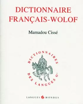 Couverture du produit · Dictionnaire français-wolof