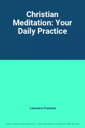 Couverture du produit · Christian Meditation: Your Daily Practice