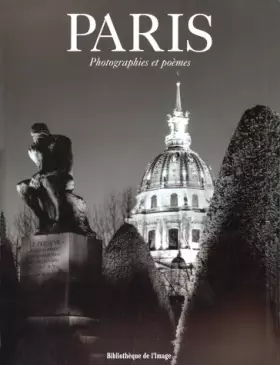 Couverture du produit · Paris, photographies et poèmes
