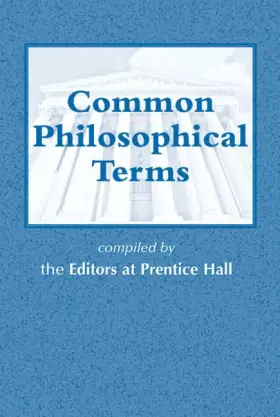 Couverture du produit · Common Philosophical Terms