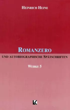 Couverture du produit · Heine: Romanzero
