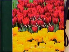 Couverture du produit · All das wünsch ich dir