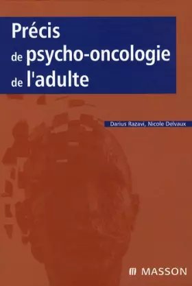 Couverture du produit · Précis de psycho-oncologie (Ancien prix éditeur : 70,50 euros)