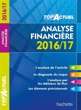 Couverture du produit · Analyse financière