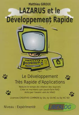Couverture du produit · Lazarus et le développement rapide: Le développement très rapide d'applications