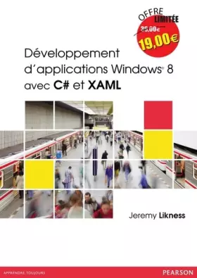 Couverture du produit · Développement d'applications Windows 8 avec C et XAML