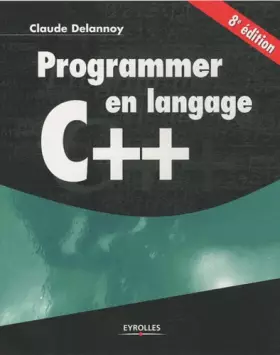 Couverture du produit · Programmer en langage C++