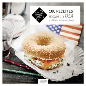 Couverture du produit · 100 recettes made in USA: et 100 listes de courses à flasher !