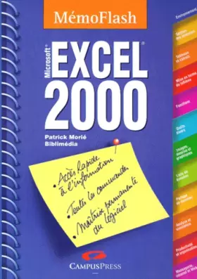 Couverture du produit · Excel 2000