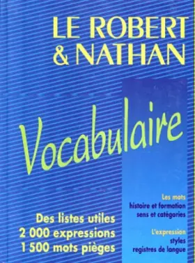 Couverture du produit · Le Robert et Nathan, vocabulaire