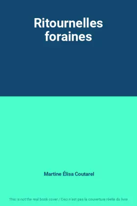 Couverture du produit · Ritournelles foraines