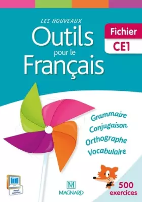 Couverture du produit · Les nouveaux outils pour le français CE1 : Fichier élève
